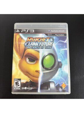 Ratchet & Clank Future: A Crack in Time Sony PlayStation 3 With Manual PS3